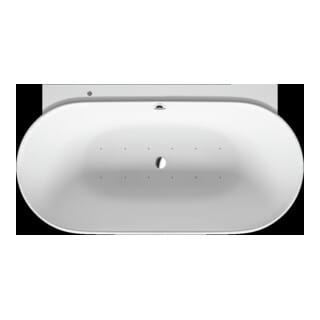 Duravit Whirlwanne Luv 180x95cm, Vorw., 2 RS, weiß, Air-System