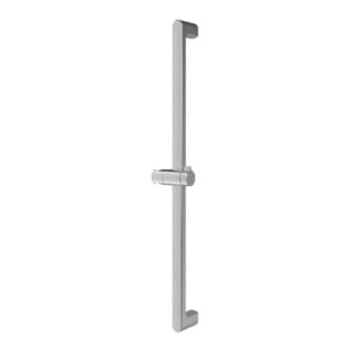 V&B Haltegriff Vicare Design 80cm, Alu verchromt, vert mit Brausehalter