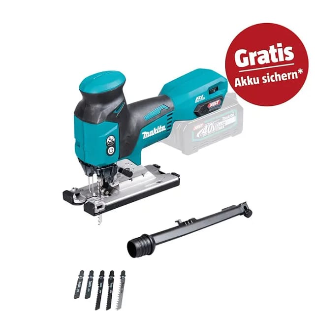 Makita Akku-Pendelhubstichsäge 40V, 3500 U/min, ohne Akku