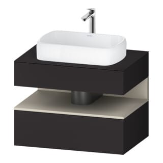 Duravit Waschtischunterschrank Qatego 80x55x60cm, T m/Gr m, Pl, 1 Schubkast.