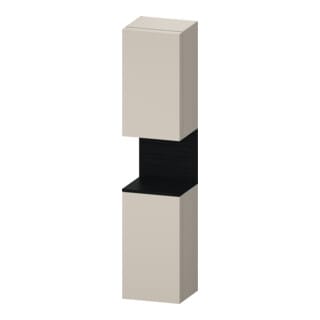 Duravit Hochschrank Qatego 40x36x1760cm, 2 T, B, An r, E sw/tau ma