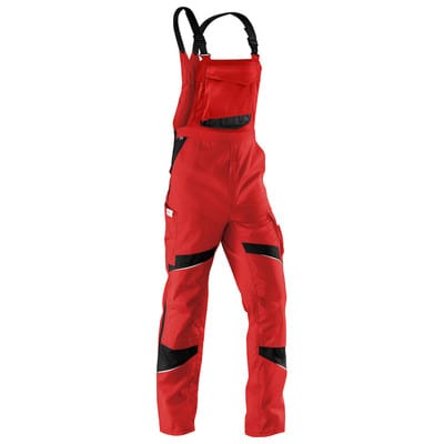 Kübler Latzhose ACTIVIQ PSA 2 mittelrot/schwarz Form 3250 Größe 23