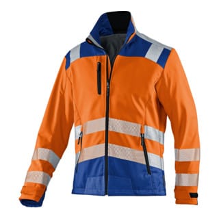 Kübler PSA Reflectiq Jacke 1507 warnorange/kbl.blau 3XL