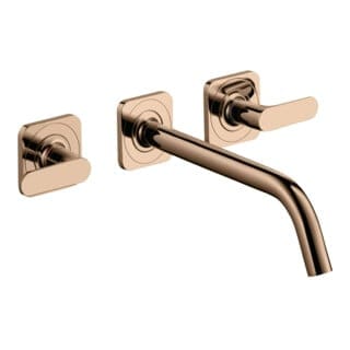 hansgrohe Fertigset Axor Citterio M UP-3-Loch-Waschtischarmatur, A 226mm, Ros, pol. r gol