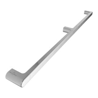 V&B Wandhandlauf Vicare Design 105cm, Alu verchromt, vert oder horizontal