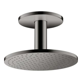 hansgrohe Kopfbrause 250 1jet Axor m Deckenanschluss, polished black chrome