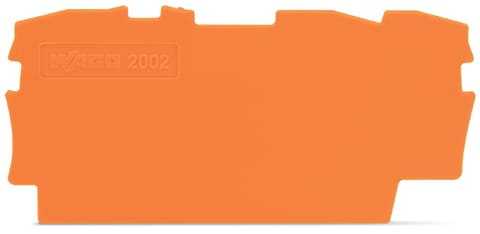 WAGO GmbH& Co. KG Abschluss-u.Zwischenplatte 0,8mm dick 2002-1392