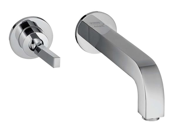 hansgrohe Fertigmontageset Axor Citterio UP-Waschtisch-Einhebelmischer, m Pin-Griff, Ausl. 160mm, chr