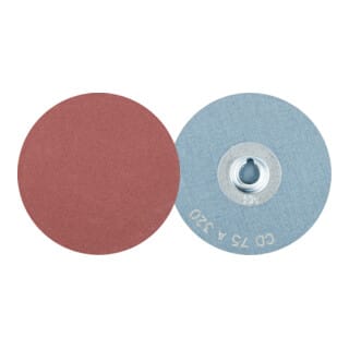 PFERD TOOLS COMBIDISC Korund Schleifblatt CD Ø 75 mm A320 für universelle Anwendungen