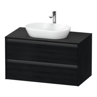 Duravit Waschtischunterschrank Ketho.2 100x55cm, E s, Pl m 1 Ausschn, wandhängend