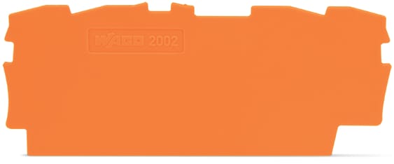 WAGO GmbH& Co. KG Abschluss-u.Zwischenplatte 0,8mm dick 2002-1492