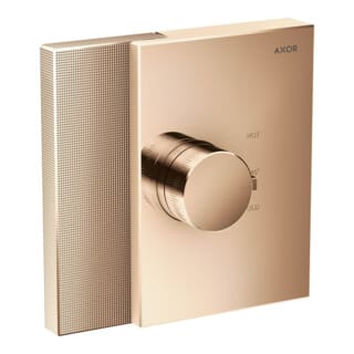 hansgrohe Fertigset HighFlow Axor Edge UP-THM, Diamantschl., polished red gold