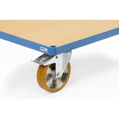 fetra Räder mit Polyurethan-Bereifung 125 mm