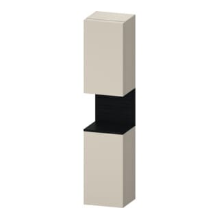 Duravit Hochschrank Qatego 40x36x1760cm, 2 T, B, An r, E sw/tau m
