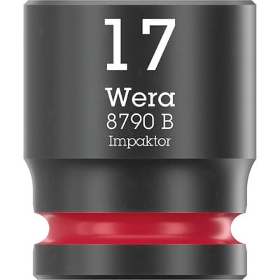 Wera Steckschlüsseleinsatz 8790 B Impaktor mit 3/8"-Antrieb, 17 x 30 mm
