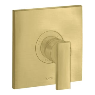 hansgrohe Fertigmontageset Axor Citterio UP-Brause-Einhebelm, m Hebel, brush. br