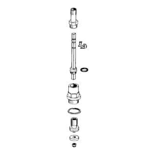 Hansa Oberteil 59901451 80 - 115 mm, G1/2