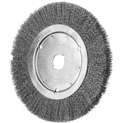 PFERD TOOLS Rundbürste schmal ungezopft RBU Ø250x20xvariable Bohrung Stahl-Draht-Ø0,25