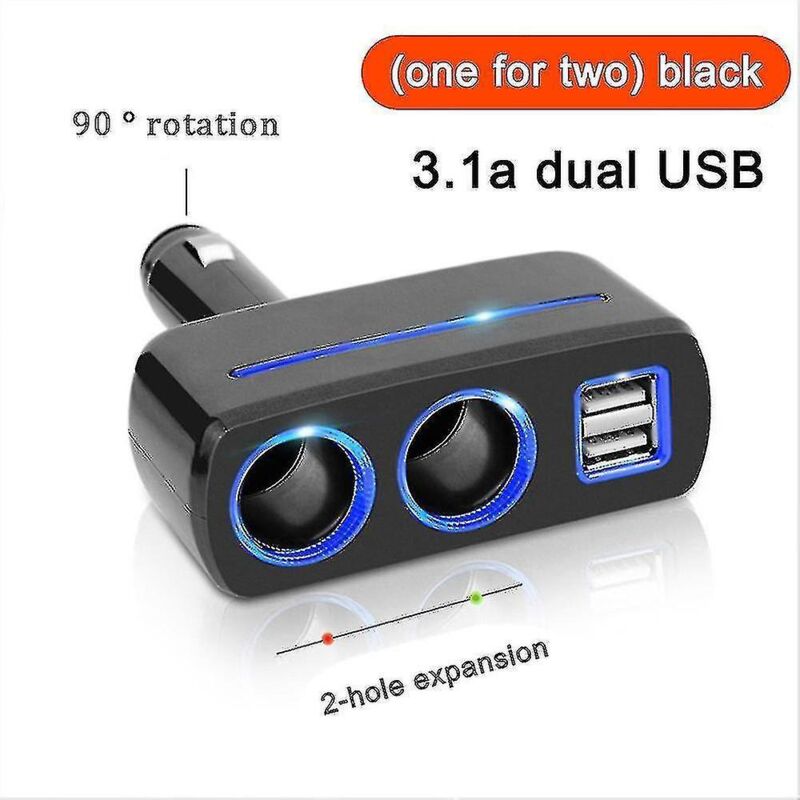 12-v-kfz-zigarettenanzünderadapter, Doppelstecker-ladegerät, Verteiler