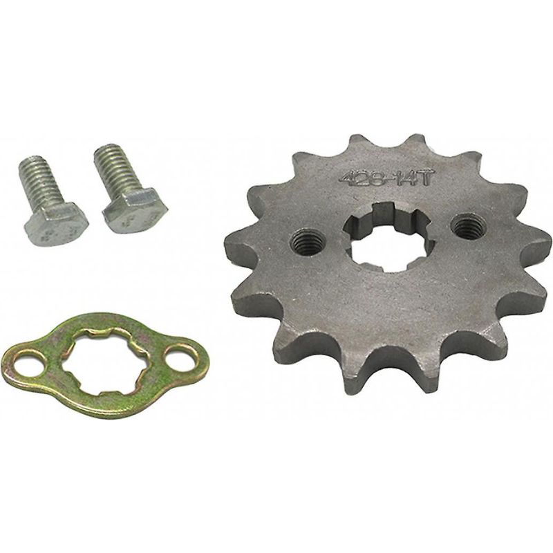 14-zahn-ritzel Vorne, 17 Mm Teilung, 428er Kette Für Mountainbikes