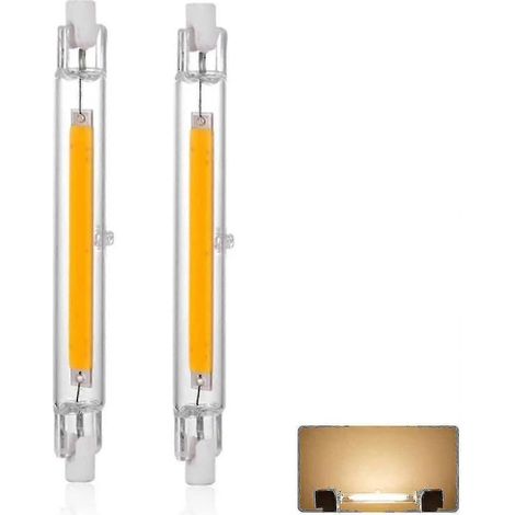 R7s 118 Mm 30 W Dimmbare Led-lampe, Warmweiß 3000 K 3000 Lm, Linear, Ersetzt J118 300 W Halogenlampe, 360°, Bz-1 Stück