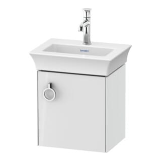 Duravit Waschtischunterschrank White Tulip 38,4x29,8cm, 1 T m G, Anschl re, we hgl