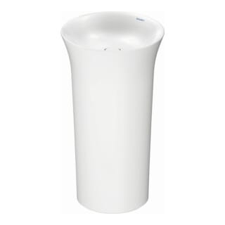 Duravit Waschtisch White Tulip d 500mm, frei., o. HL, ÜL, HLB, weiß