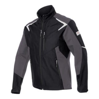 Kübler Softshell Jacke BODYFORCE schwarz/anthrazit Form 1425 Größe XXL