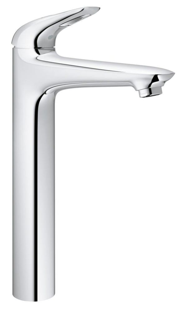 Grohe Waschtisch-Einhebelmischer Eurostyle 1/2", XL, off. Metal-Hebel, gl. Körp, ch