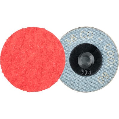 PFERD TOOLS COMBIDISC Keramikkorn Schleifblatt CDR Ø 38 mm CO-COOL60 für Stahl und Edelstahl