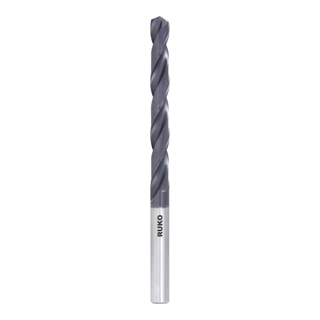 RUKO Spiralbohrer DIN 338 Typ N VHM TiAlN Ø 9,0 x 125 x 81 mm