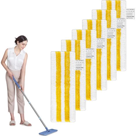 Kärcher Mikrofasertücher Für Dampfreiniger, Kompatibel Mit Bodendüsen Sc1, Sc2, Sc3, Sc4, Sc5, Hohe Saugfähigkeit, Für Die Meisten Bodenarten, Easyfix-ersatzteil