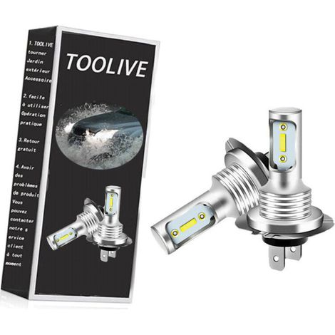 2x H7 Led 6000k Super Blanc 110w 8000lm Kit Antibrouillard Kit Ampullen Feux De Croisement-toolive