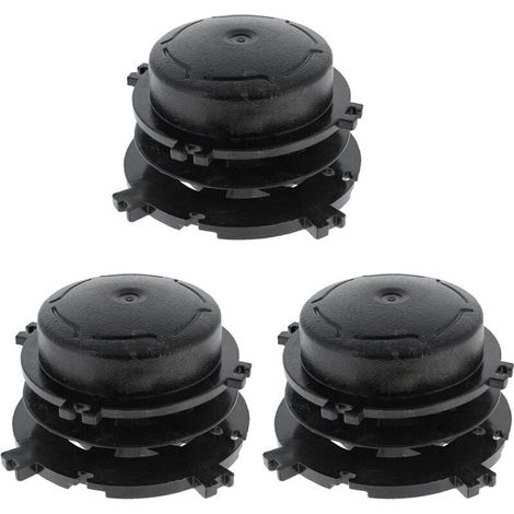 Schneidkopfspule, Schneidkopf Für Stihl Fs-autocut 36-2, 46-2 Und 56-2 Freischneider – 40037133001, Schwarz – 3 Stück