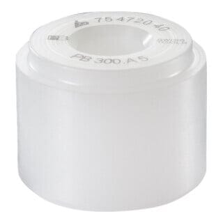 Ersatz-Einsatz Nylon, Stück, flach, 40 mm