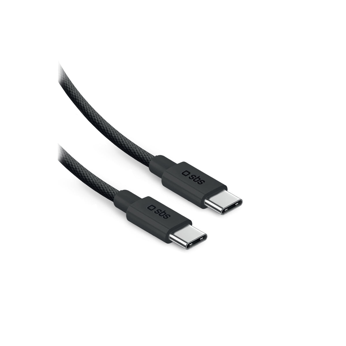 Sbs Lacablebrdtcc2m240k Usb Kabel Usb 2.0 2 M Usb C 0,48 Gbit/s 240 W Schwarz