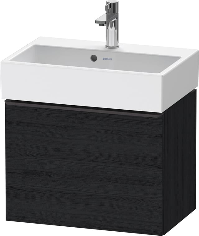 Duravit Waschtischunterschrank D-Neo Compact 58,4x37,2x44cm, 1 A, wd, sw/Ei sw