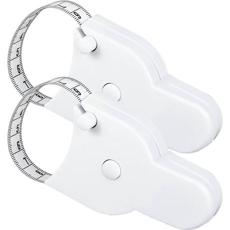 Set Mit 2 Maßbändern, Doppelseitig Einziehbar, Automatischer Rücklauf, 1,5 M Nähband