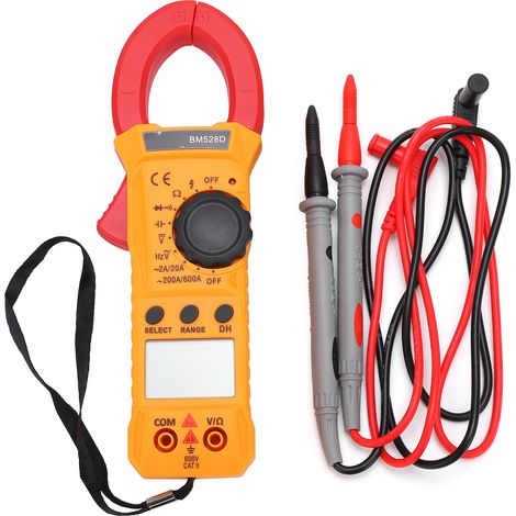 Bm528d Digitalmultimeter 600a/1000v Stromzangen-spannungsprüfer Universal-stromzange Mit Automatischer Abschaltung Bei Niedrigem Strom