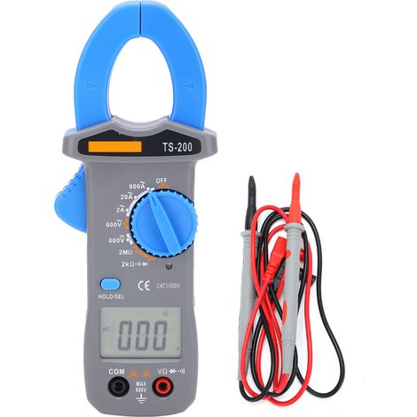 Ts-200 Digitalmultimeter, Hochpräzise Stromzange 600 A/600 V, Verbrühungsschutz Für Den Außenbereich