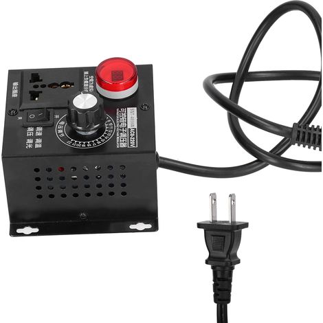 4000-w-spannungsregler, Hochleistungsdimmer, Thyristor, Ac 110 V/220 V, Us-stecker