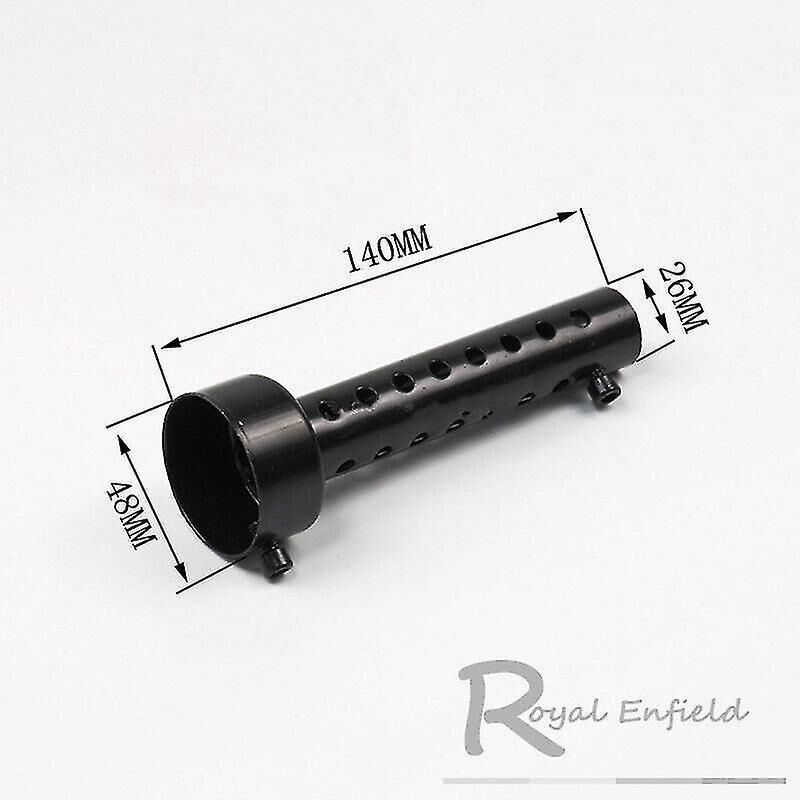 Universeller Db-killer Für Motorradauspuffanlagen, 35 Mm, 42 Mm, 45 Mm, 48 Mm Und 60 Mm, Edelstahl, 48 X 140 Mm