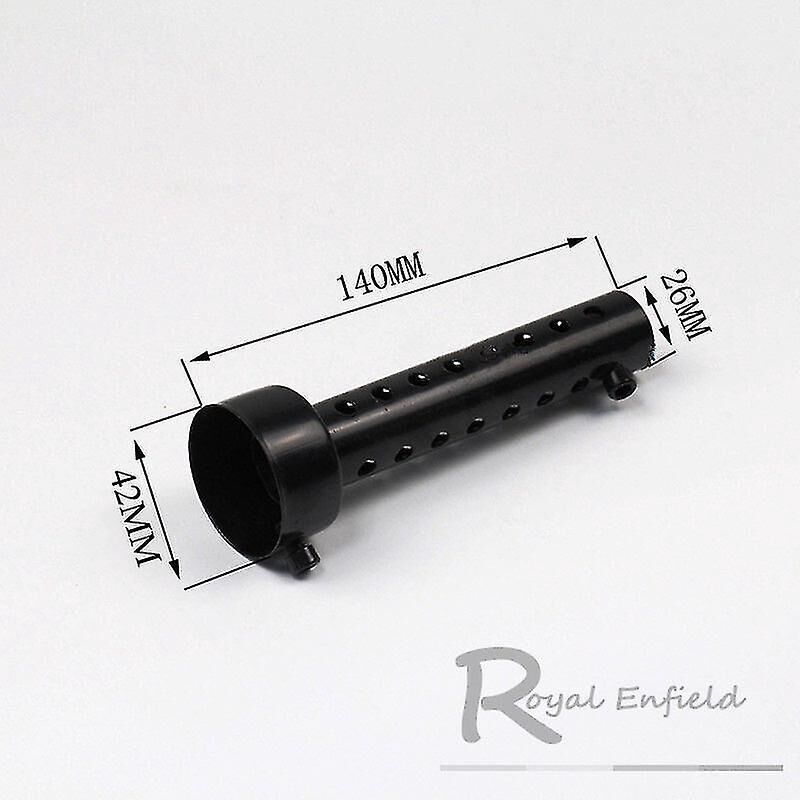 Universeller Motorradauspuffschalldämpfer, 35 Mm, 42 Mm, 45 Mm, 48 Mm, 60 Mm, Edelstahl, Teilenummer 42x1405