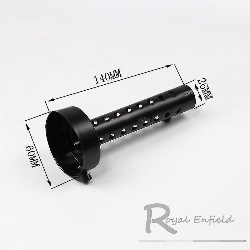 Universeller Motorradauspuffschalldämpfer, 35 Mm, 42 Mm, 45 Mm, 48 Mm, 60 Mm, Edelstahl, 60 X 1402