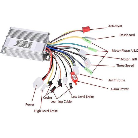 Drehzahlregler Für 36v/48v 350w Bürstenlosen Gleichstrommotor Für Elektrofahrräder Und Elektroroller