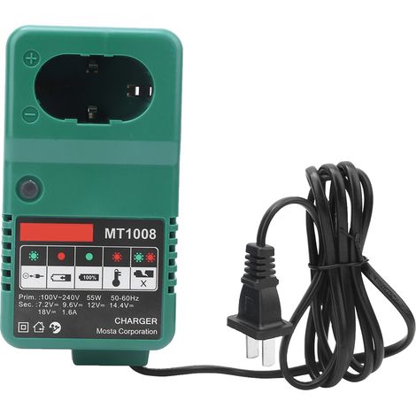 Universelles Ladegerät Für Mt1008 Akku-bohrmaschine – 7,2/9,6/12/14,4/18 V – Us-stecker 110–240 V