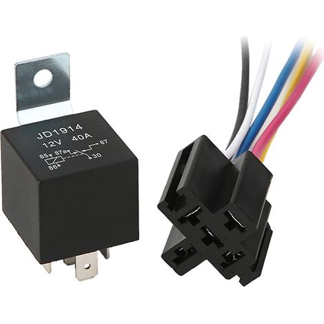 Einstellbares Elektronisches Blinkrelais Mit 4 Oder 5 Pins Und Halterung.
