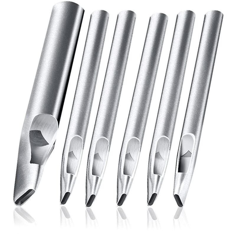 Ovale Lederstanzwerkzeuge, Ovales Lederstanzen-set, Lederstanze, Flachstanze, Hohlstanze Zum Schneiden Von Leder, Taschen, Gürteln, D-z-siegeln