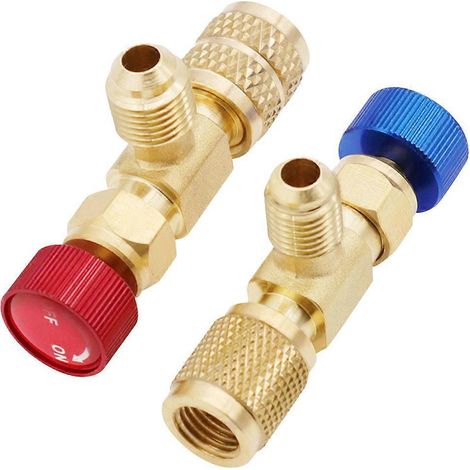 Kältemittel-füllventile, Sicherheitsventile, Kältemitteladapter Für Klimaanlagen – 6,80 X 3,00 X 1,20 Cm