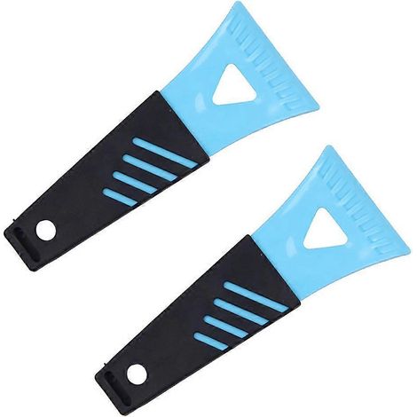 Set Mit 2 Schneeschaufeln Zur Schneeräumung, Winterwerkzeug Zum Schneeräumen Von Autos – 17,50 X 7,50 X 1,00 Cm – Farbe Zufällig